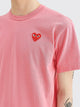 Comme des Garçons Play Small Heart T-shirt Pink