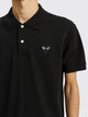 Comme des Garçons Play Small Heart Polo T-shirt Black / Black