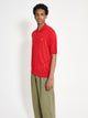Comme des Garçons PLAY Polo Neck Short Sleeve Shirt Red