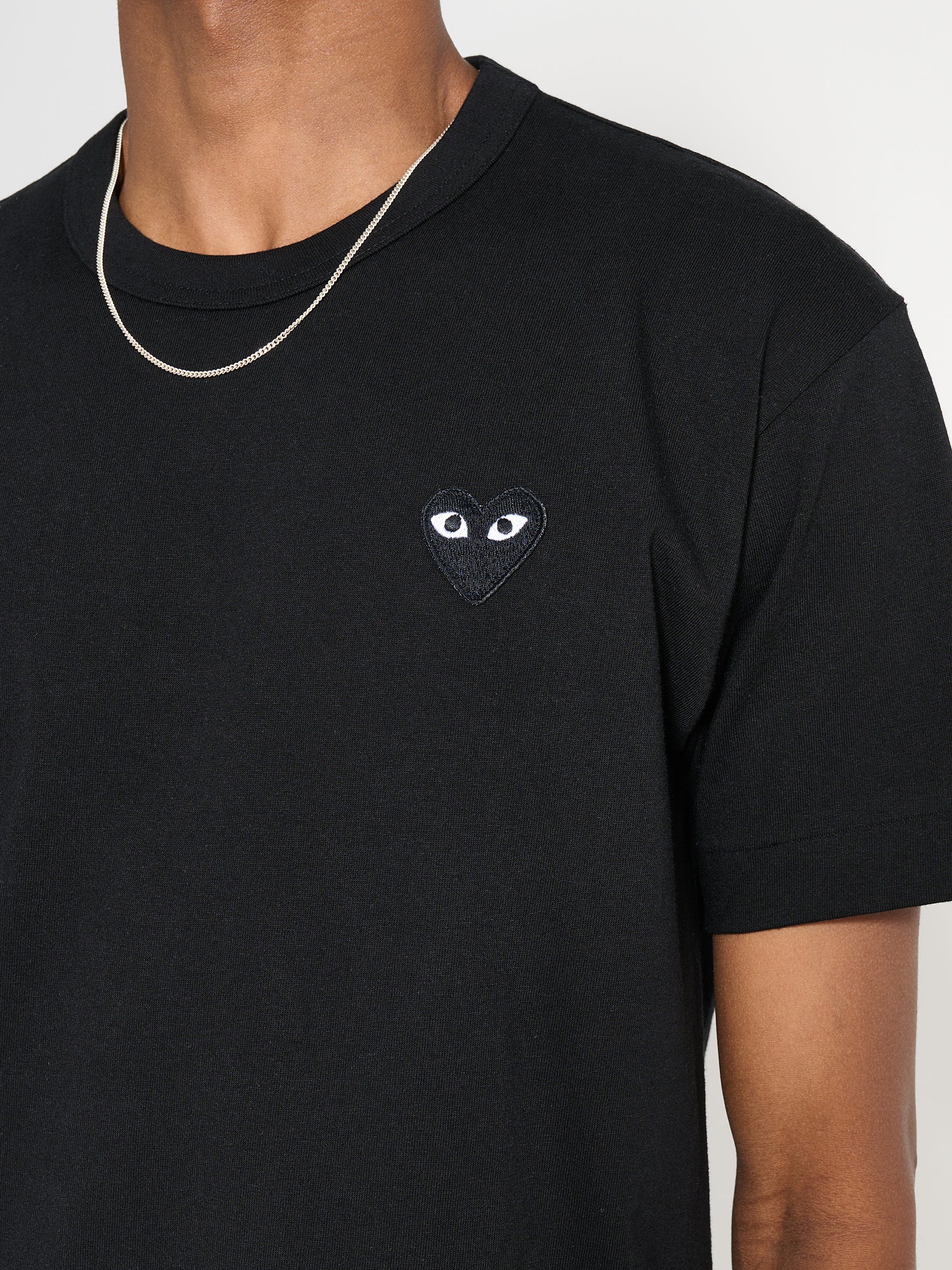 Comme des Garçons Play Small Heart T-shirt Black