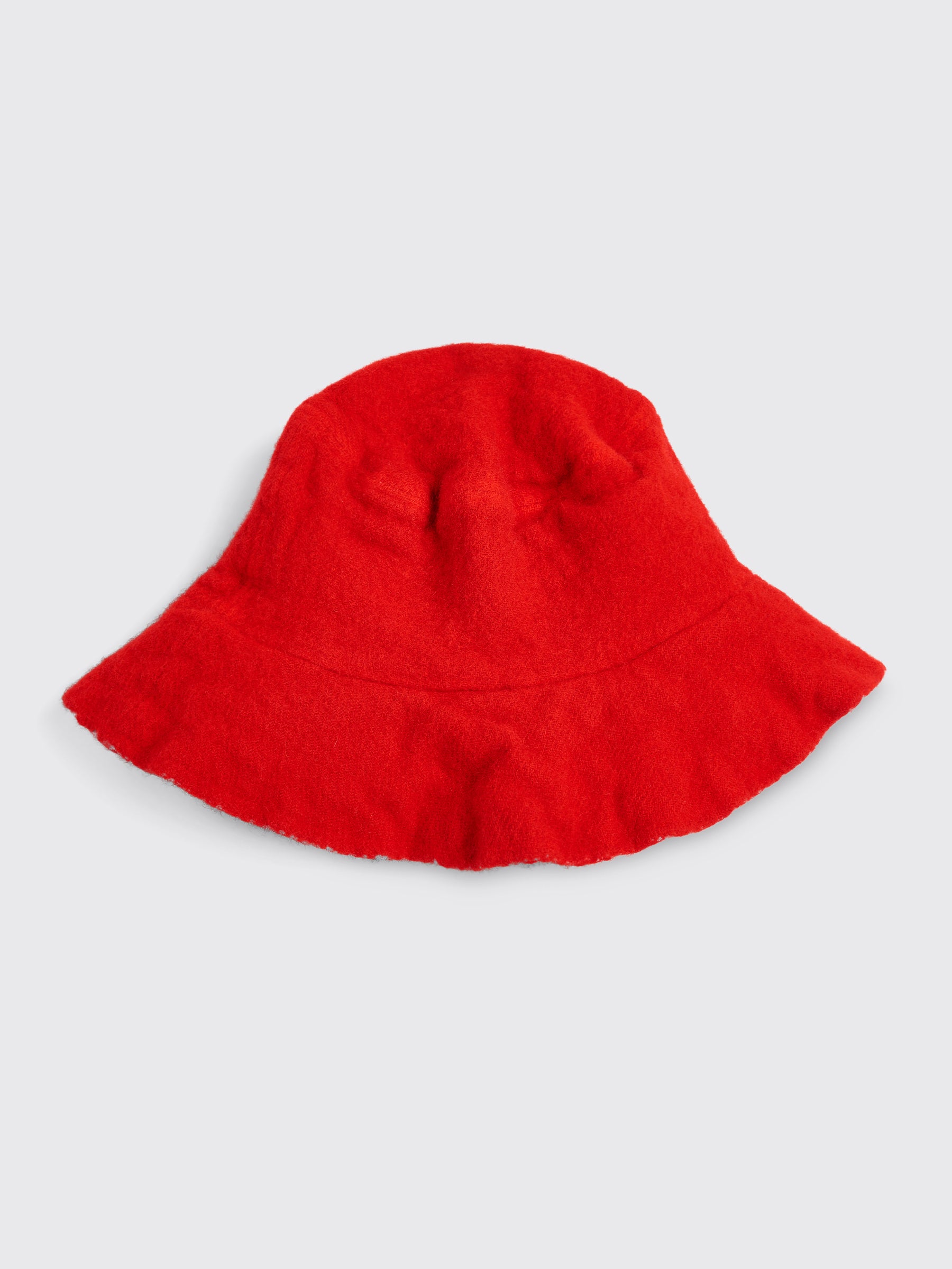 Comme des Garçons Shirt Wool Bucket Hat Red