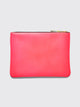 Comme des Garçons Wallet SA5100 Super Fluo Orange / Pink