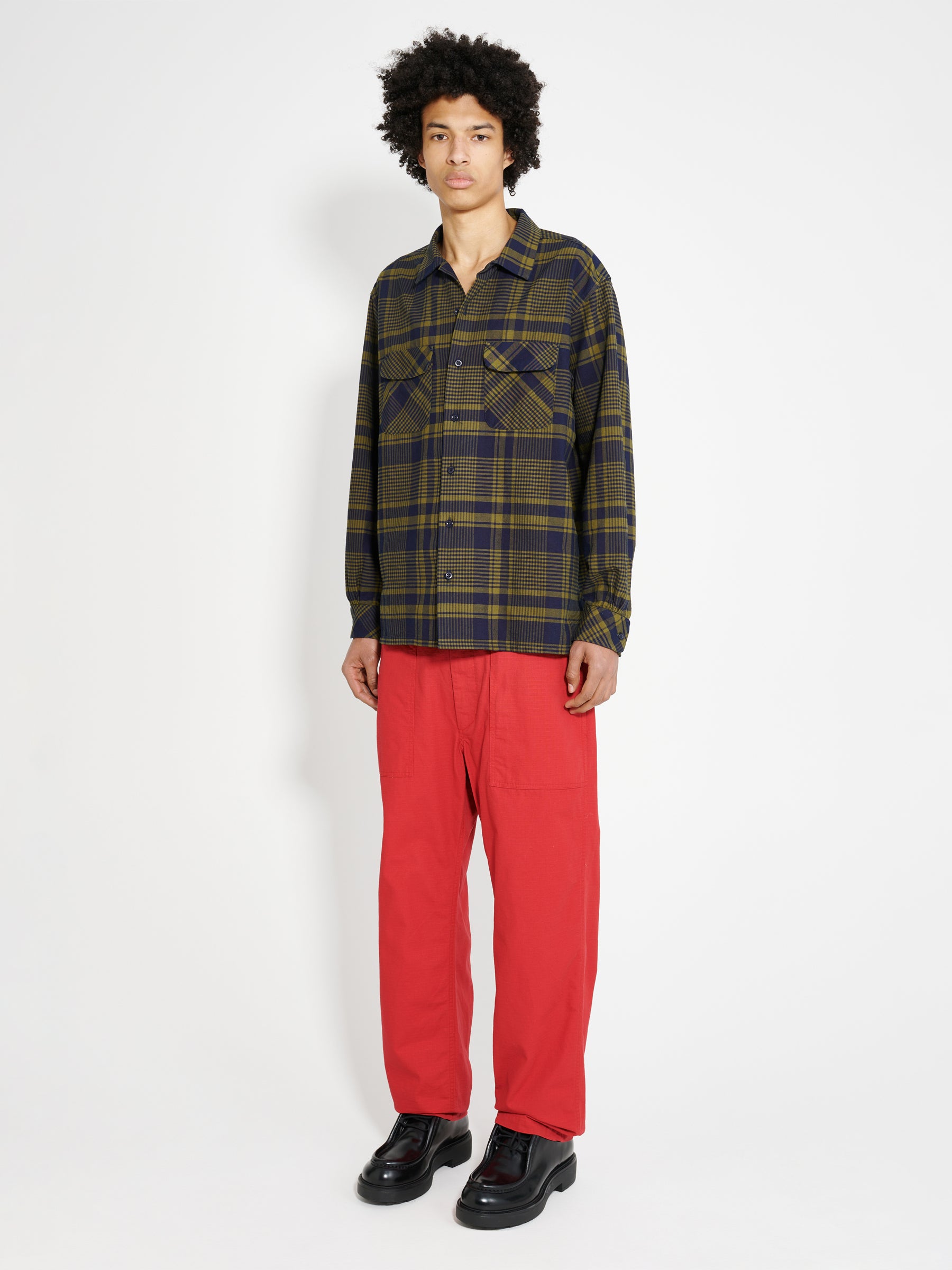 Engineered Garments Fatigue Pant Red Cotton Ripstop
