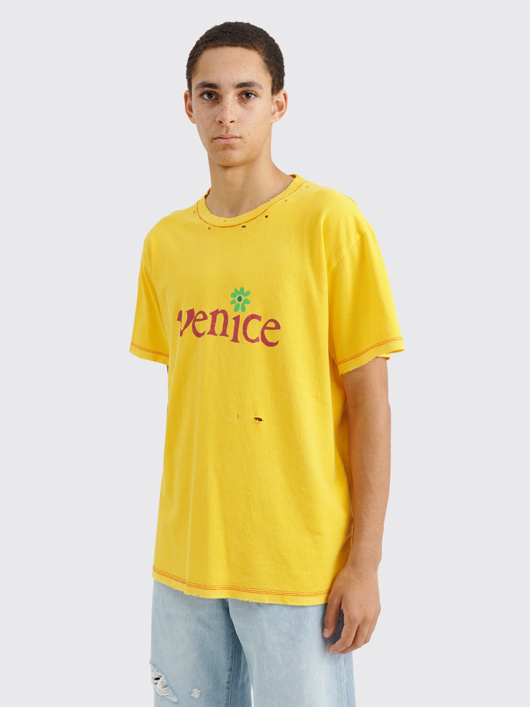 ERL Venice T-shirt Yellow