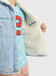 ERL x Levi's Sherpa Trucker Jacket Blue