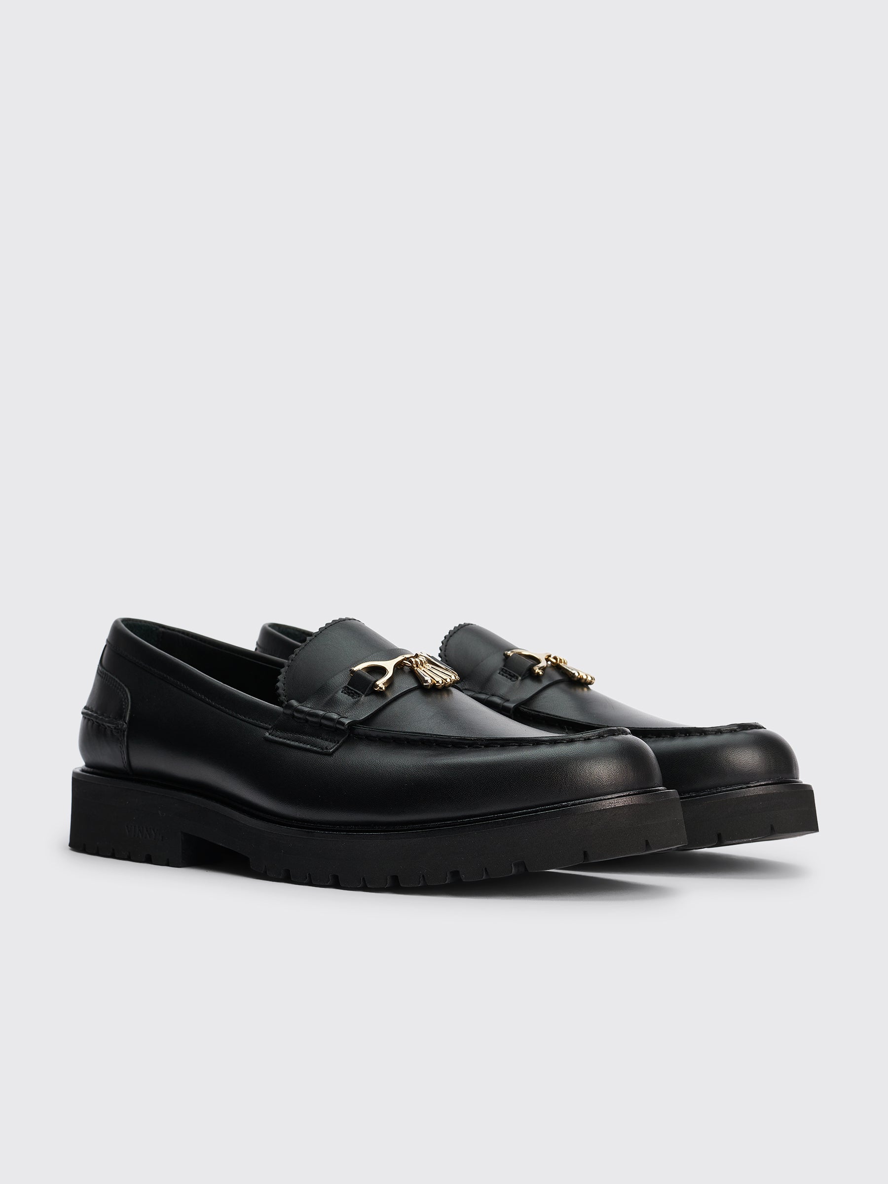 VINNY’s Palace Snaffle Loafer Black