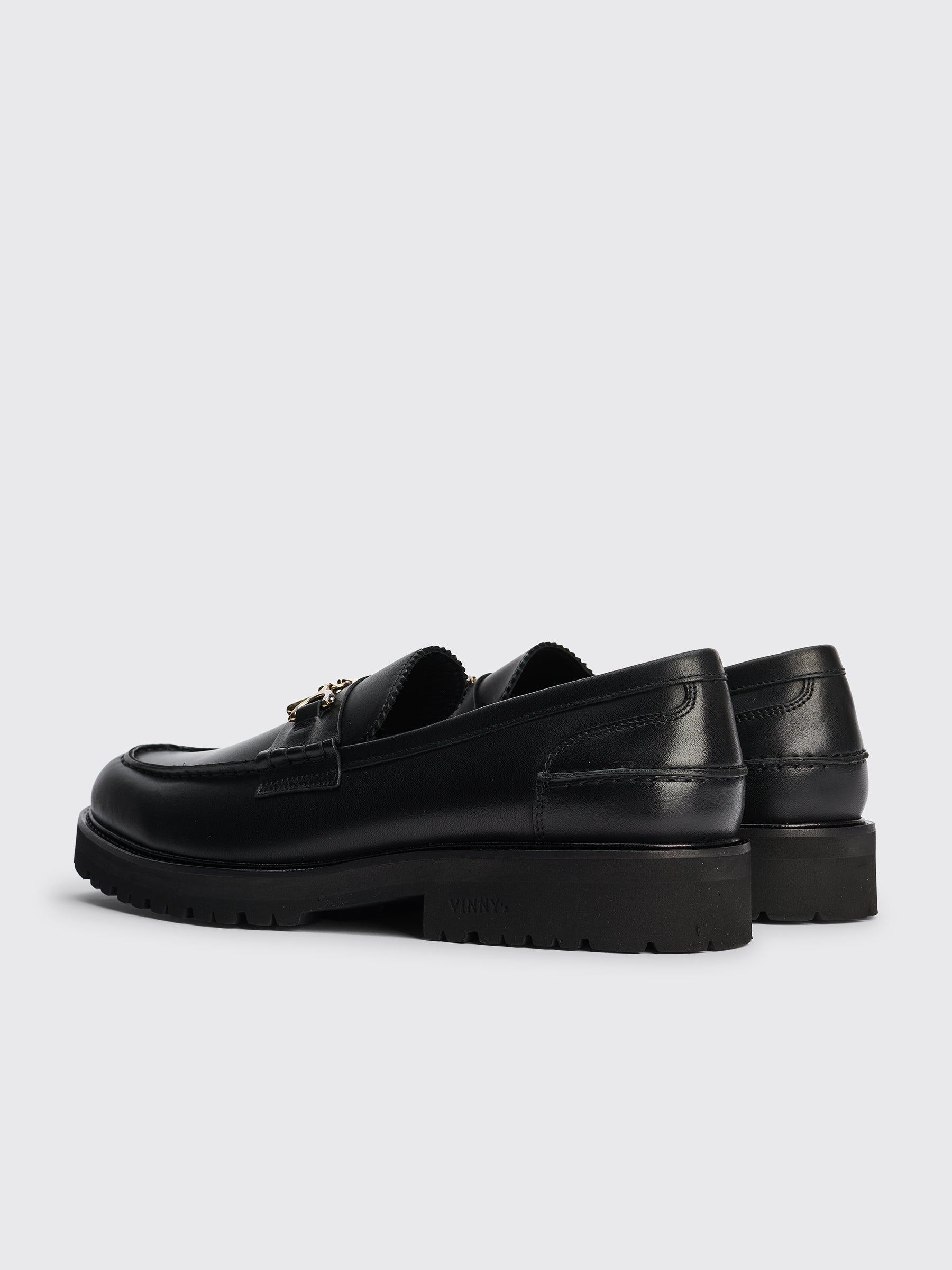 VINNY’s Palace Snaffle Loafer Black