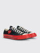 Comme des Garçons Play x Converse Chuck 70 Low Black / Red