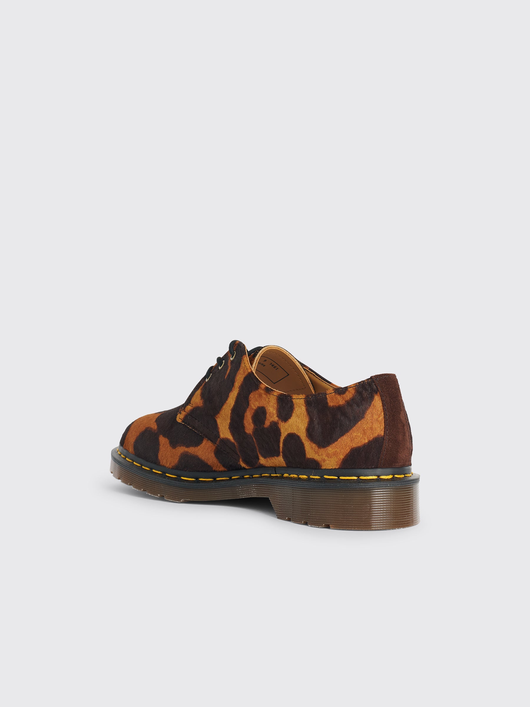 Dr. Martens Hair On Leather Shoes Ocelot