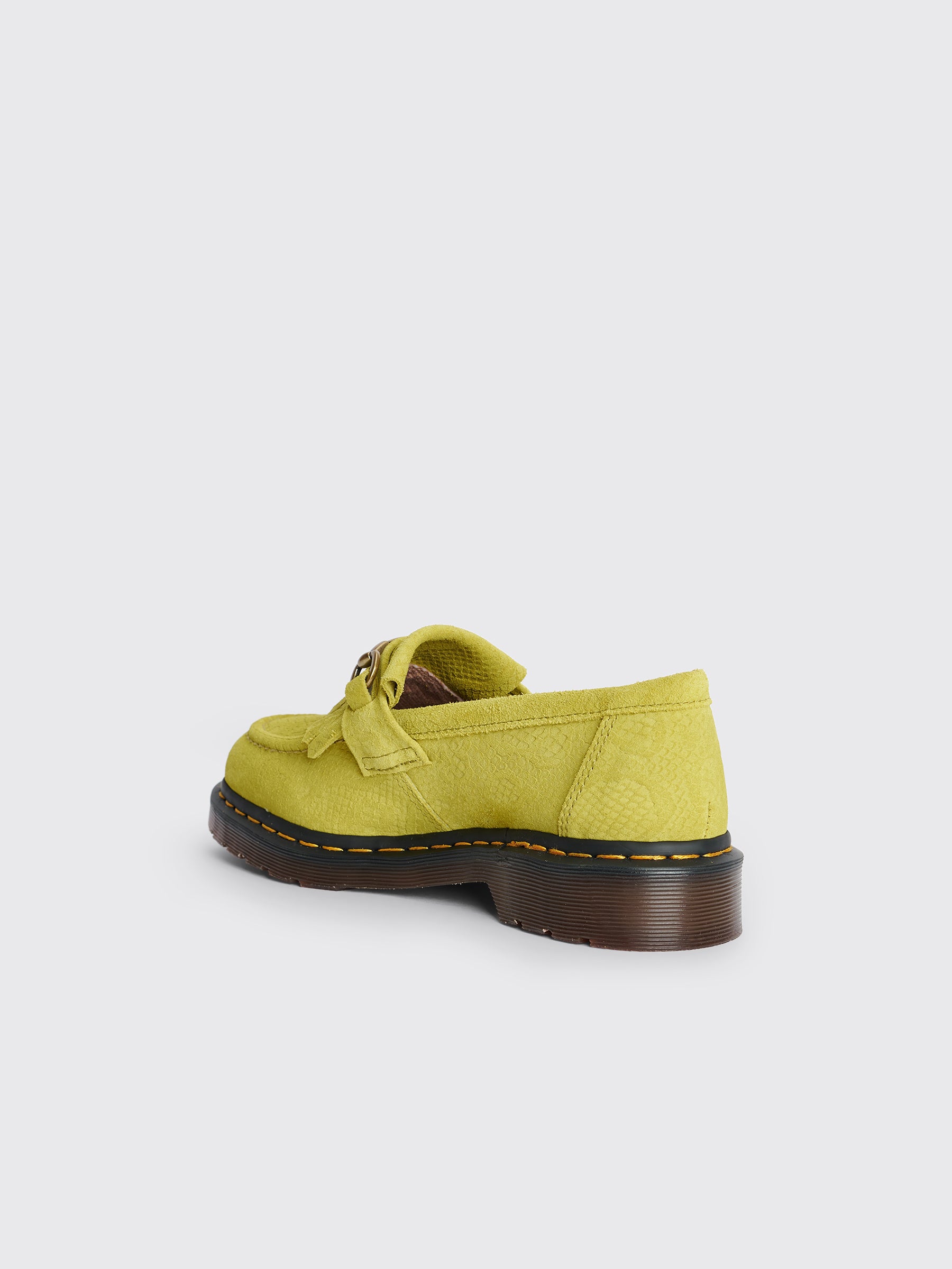 Dr. Martens Adrian Snaffle Suede Loafer Moss Green