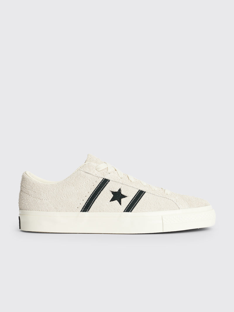 Converse - one star academy pro suede egret / black