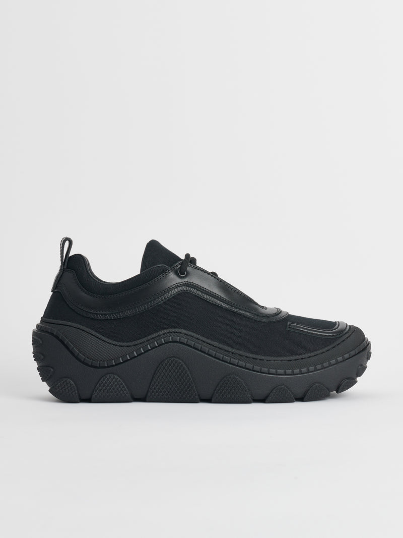 Kiko Kostadinov - tonkin canvas shoes black slate