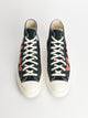 Comme des Garçons Play x Converse Chuck 70 Hi Multi Hearts Black