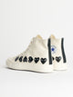 Comme des Garçons Play x Converse Chuck 70 Hi Multi Hearts White