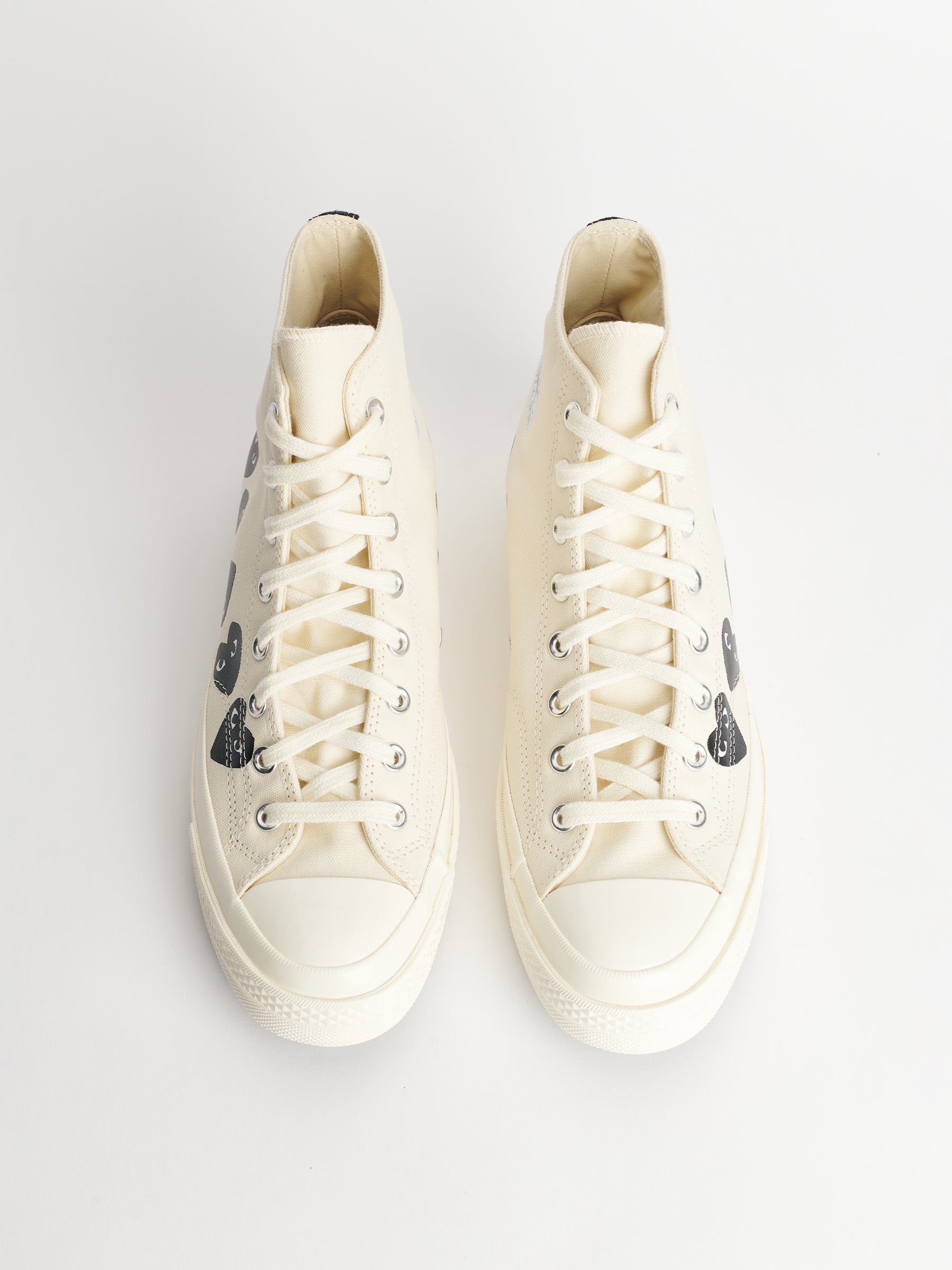 Comme des Garçons Play x Converse Chuck 70 Hi Multi Hearts White