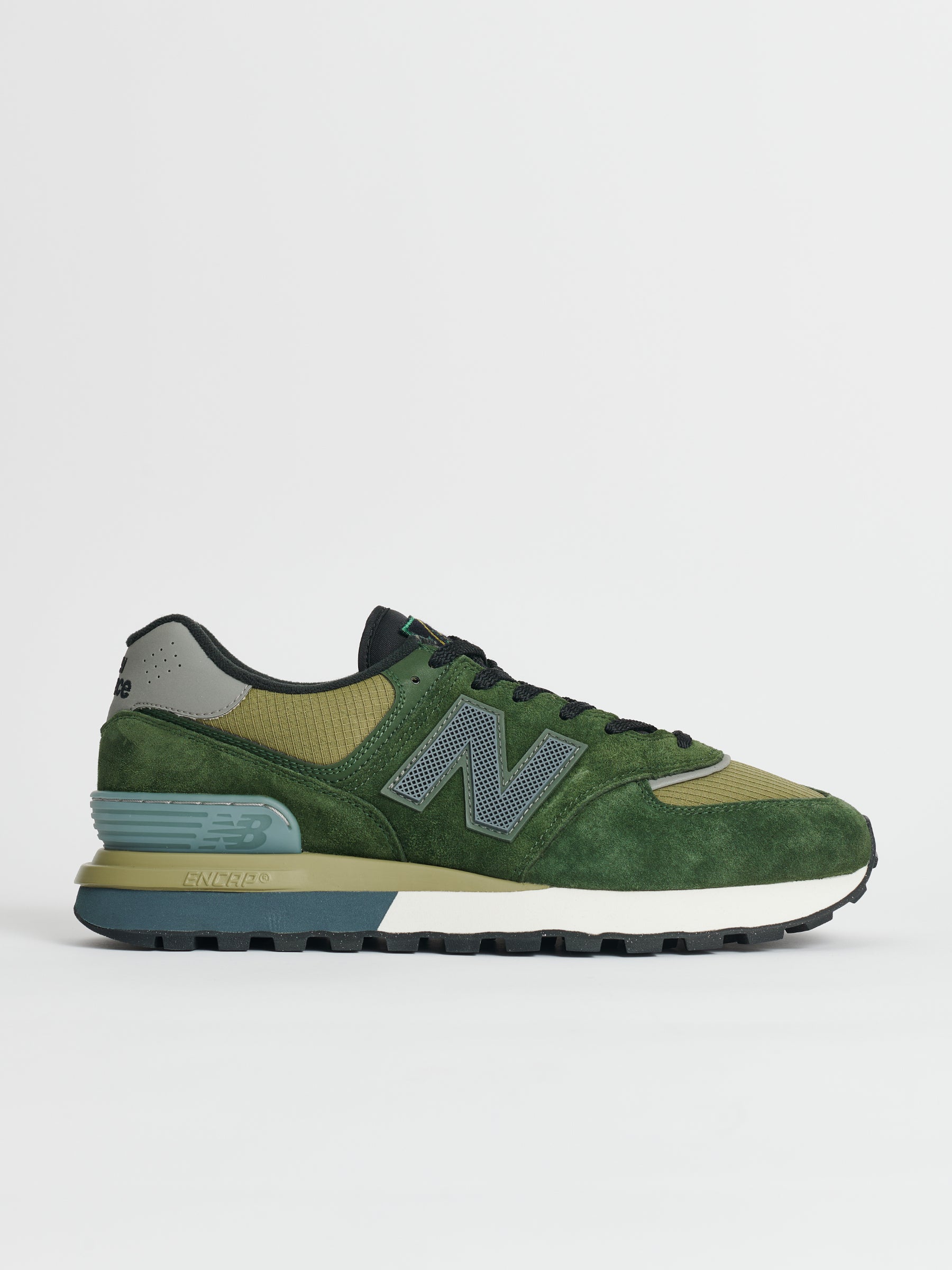 New Balance x Stone Island 574v1 Dark Green / Brown