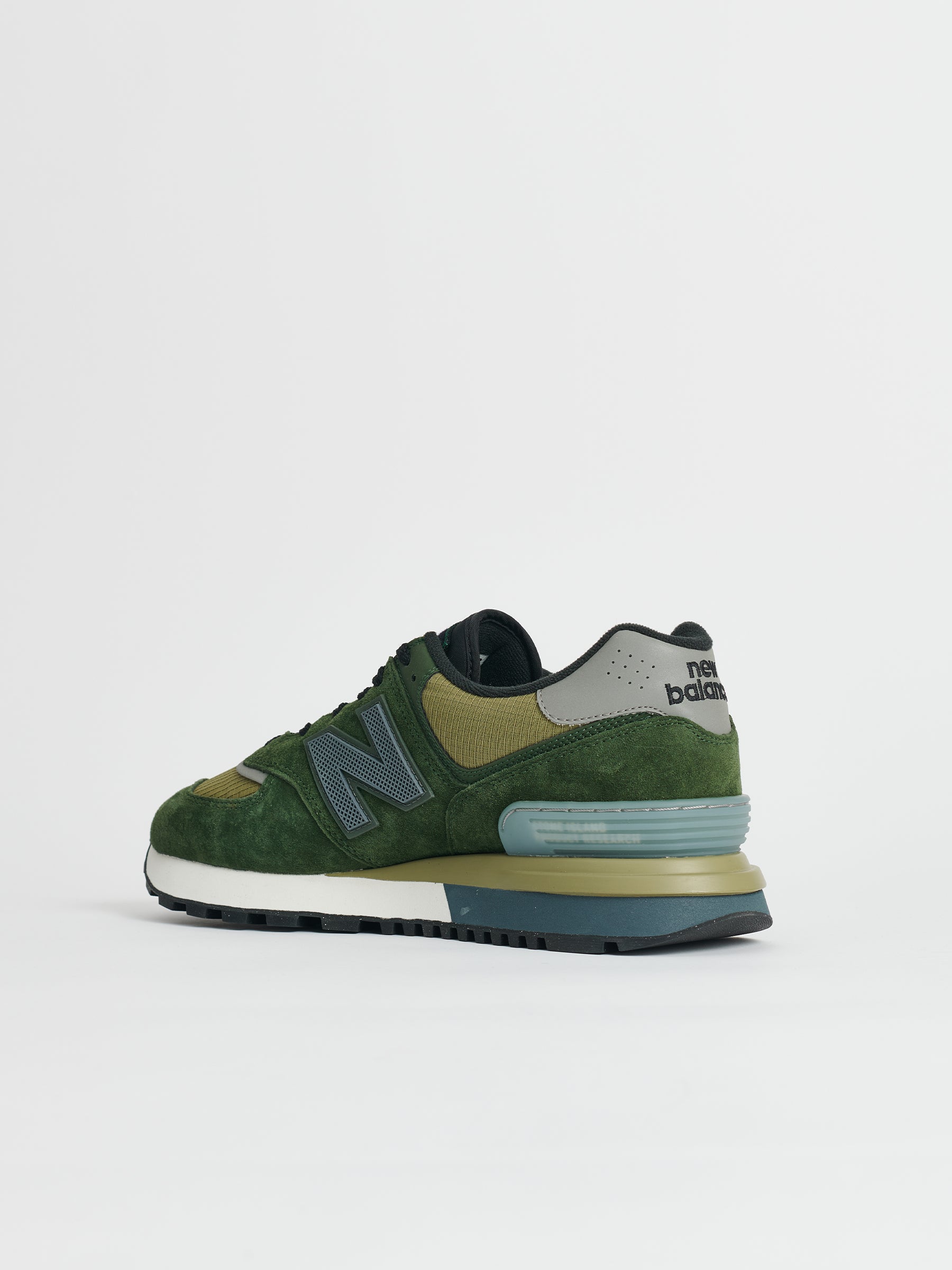 New Balance x Stone Island 574v1 Dark Green / Brown