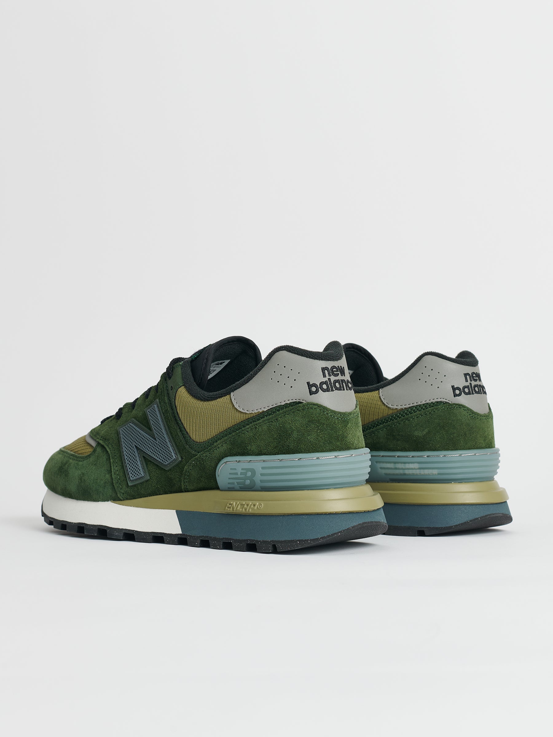 New Balance x Stone Island 574v1 Dark Green / Brown