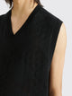 Fucking Awesome Letter Square Vest Black