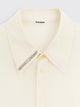 Jil Sander Relaxed Sheer Cotton Shirt Natural