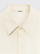 Jil Sander Relaxed Sheer Cotton Shirt Natural