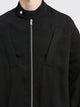 Jil Sander Zippered Short Blouson Jacket Black