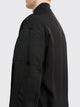 Jil Sander Zippered Short Blouson Jacket Black