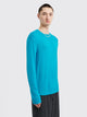 Jil Sander+ Extra Fine Virgin Wool Sweater Caraibi Blue