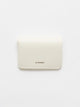 Jil Sander Double Card Wallet Eggshell
