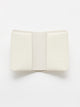Jil Sander Double Card Wallet Eggshell