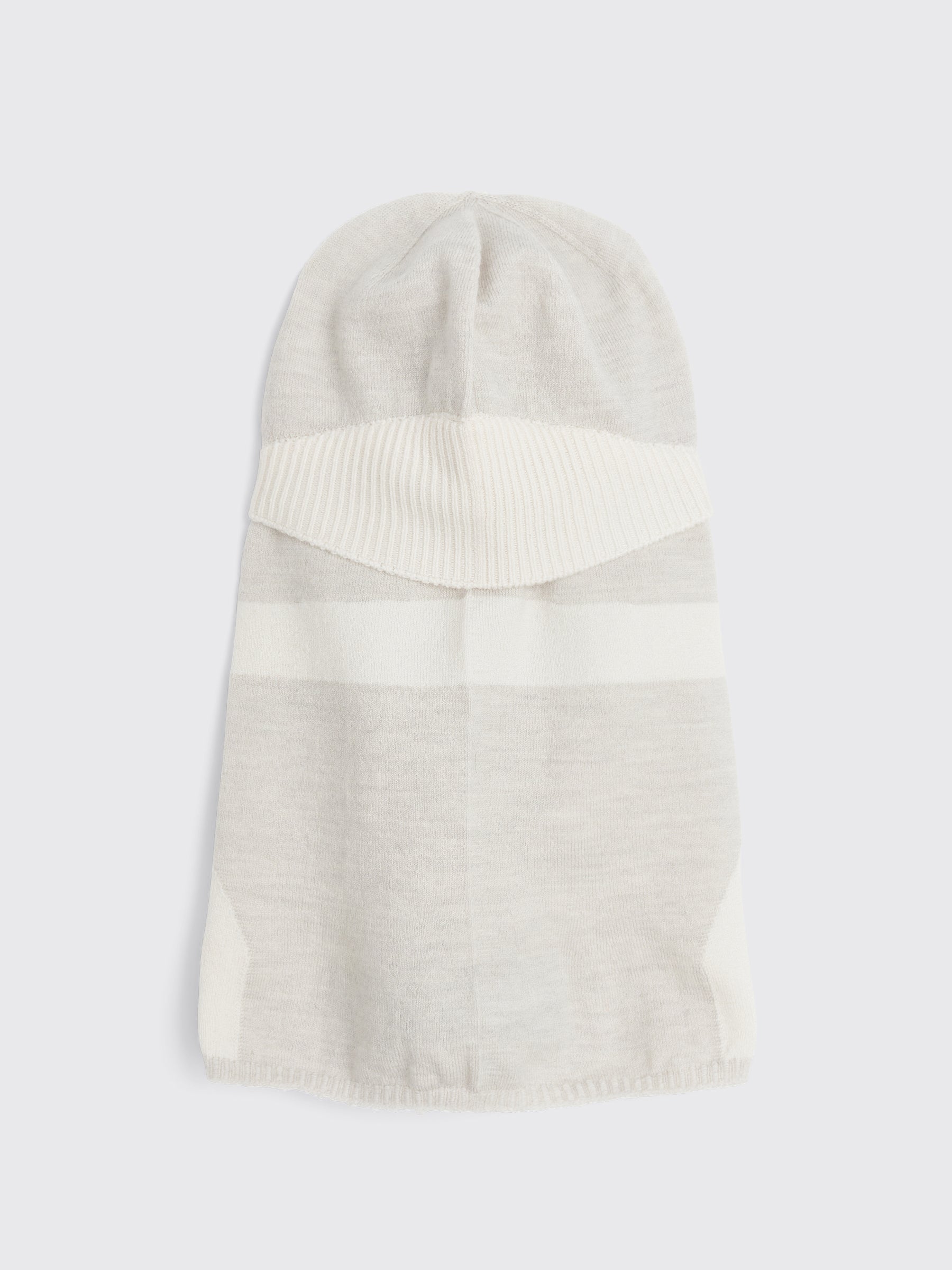 _J.L-A.L_ Wool Knit Balaclava White