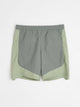 _J.L-A.L_ Nylon Short Grey / Green