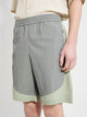 _J.L-A.L_ Nylon Short Grey / Green