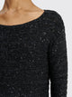 Judy Turner Luc Cropped Sweater Black