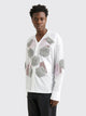 Kiko Kostadinov Danh Applique Shirt Frost White