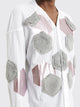 Kiko Kostadinov Danh Applique Shirt Frost White