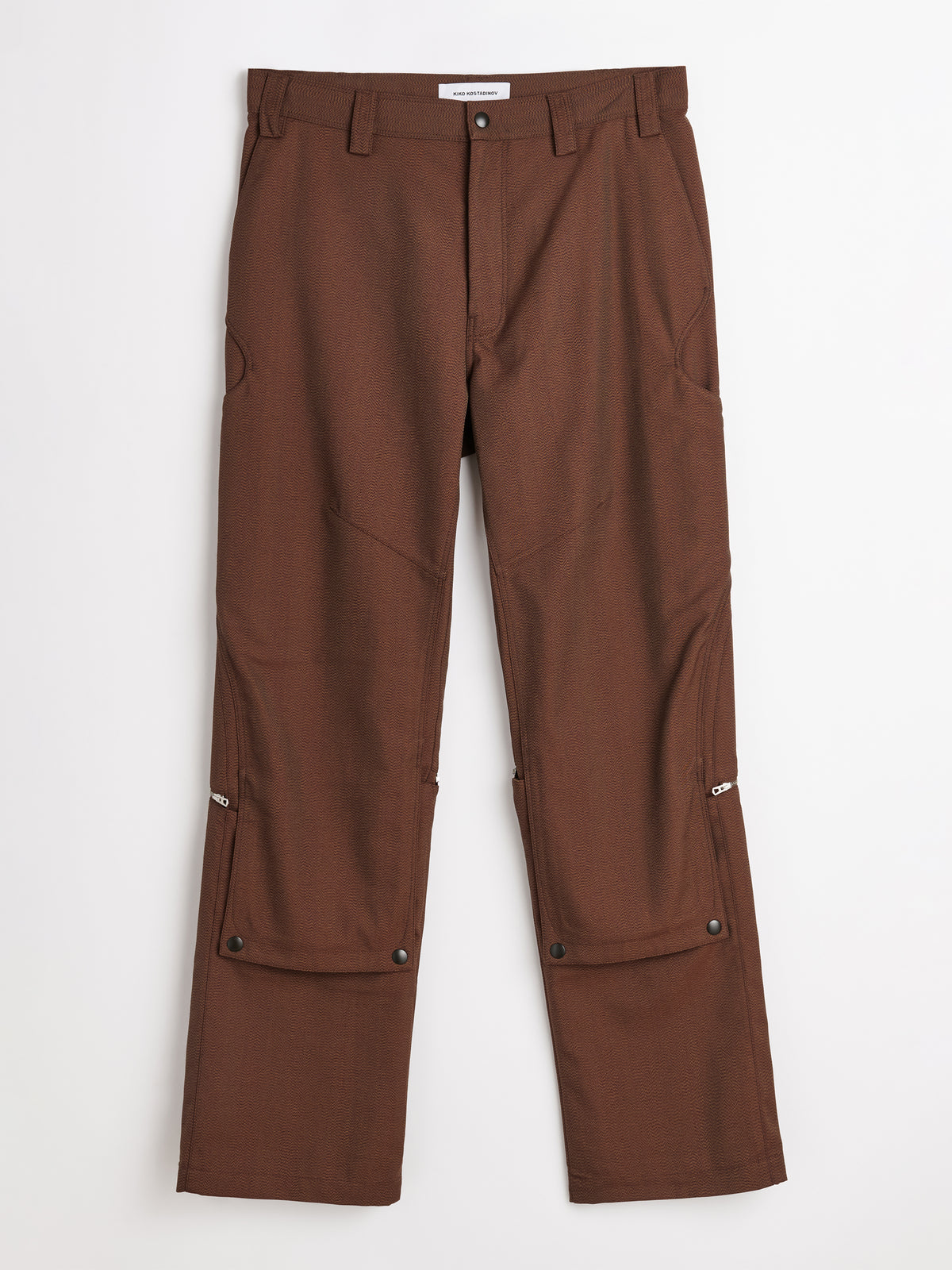 Kiko Kostadinov Tonino Utility Trouser Brown Sparrow – Très Bien