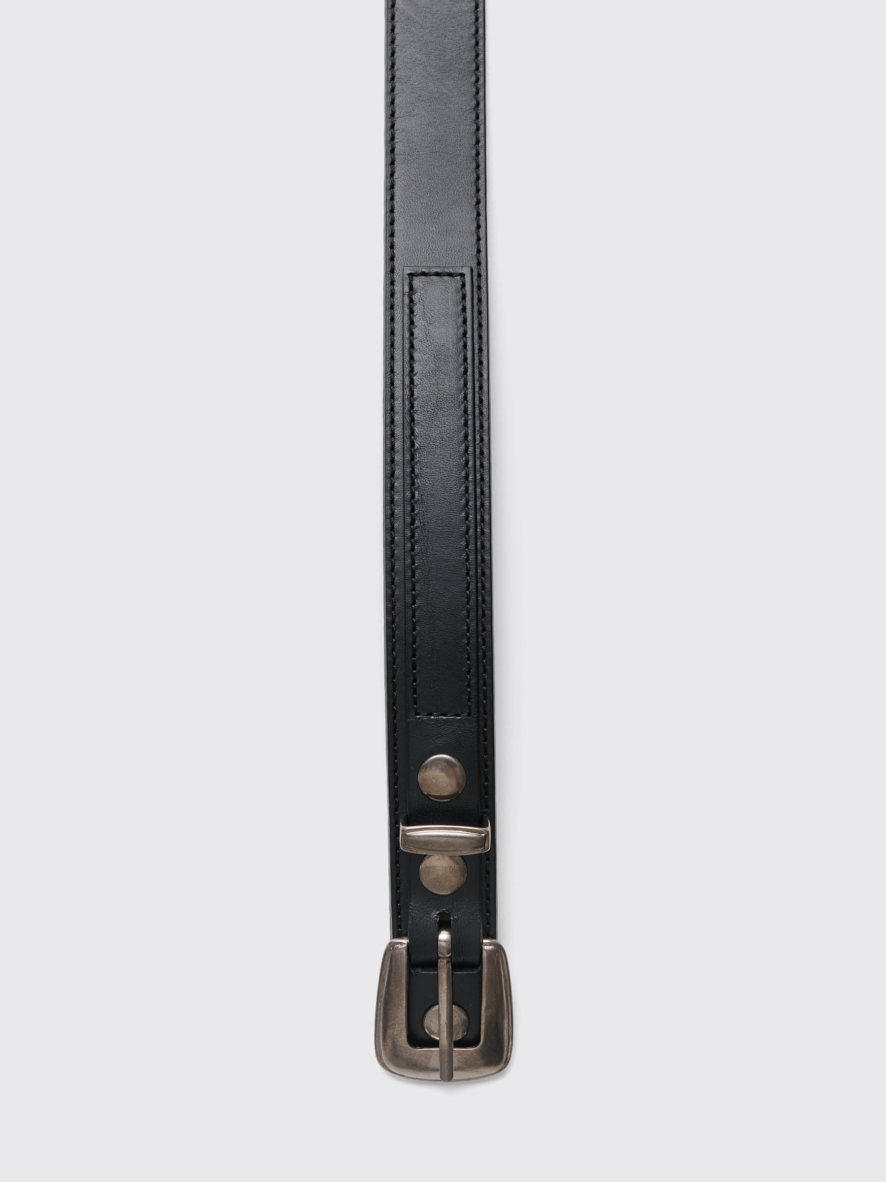 Lemaire Minimal Western Belt Black