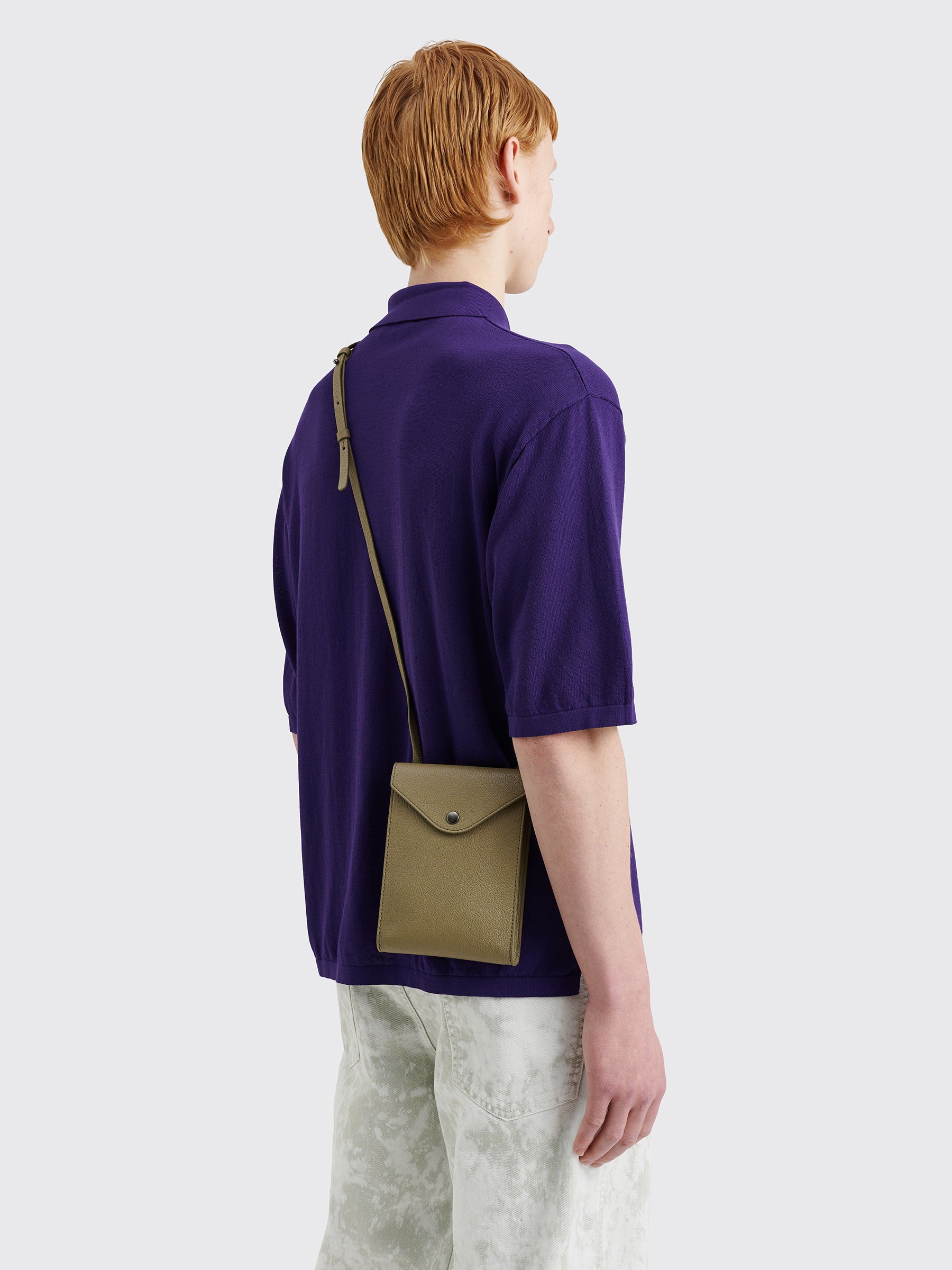 Lemaire Envelope With Strap Dusty Khaki