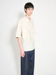Lemaire Short Sleeve Pyjama Shirt Pale Mastic