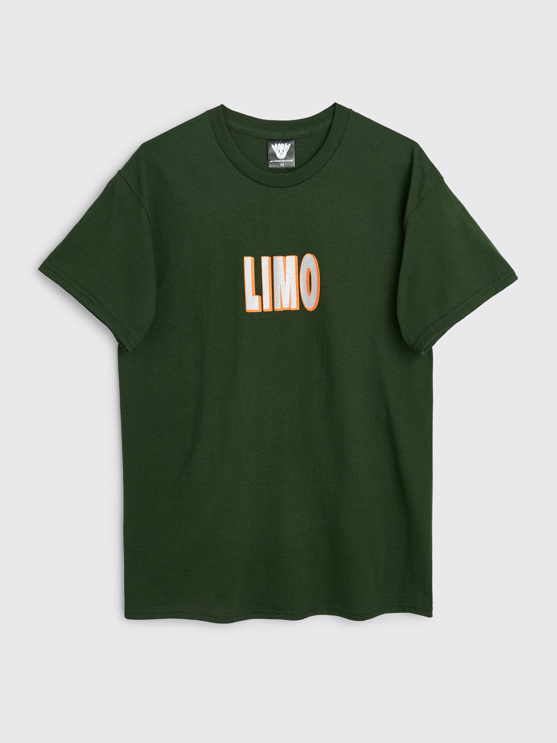 Limosine Sticker T-shirt Forest Green