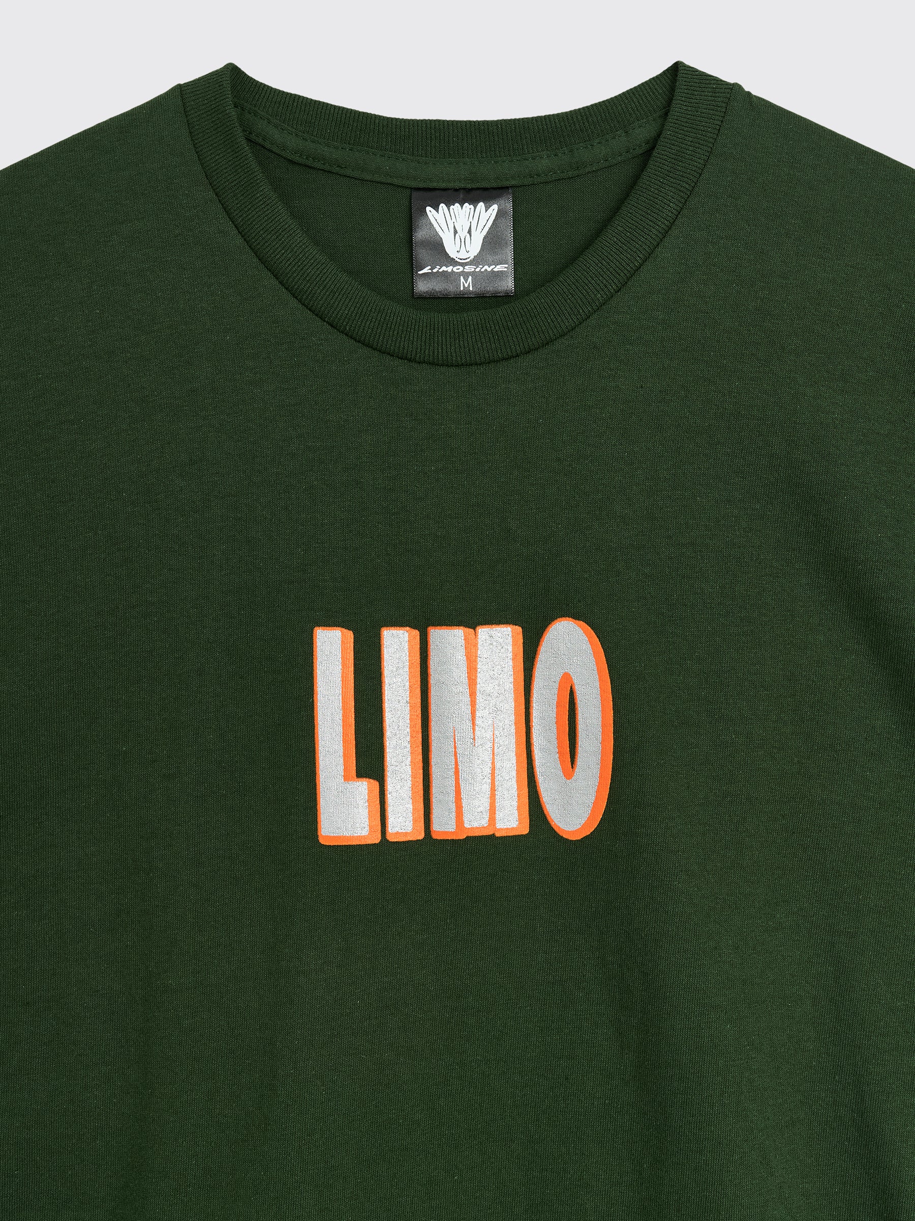 Limosine Sticker T-shirt Forest Green