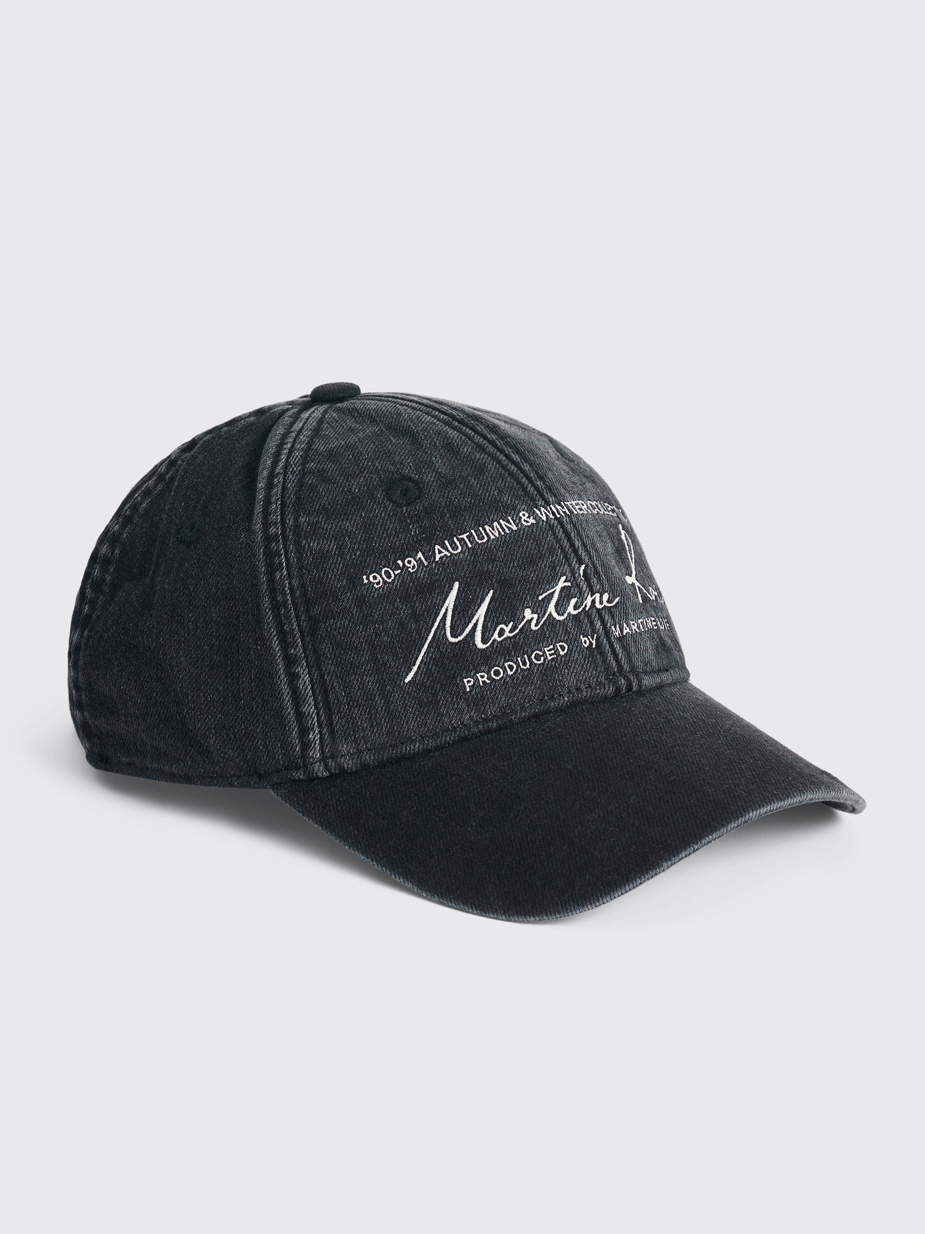 Martine Rose Signature Cap Washed Black – Très Bien