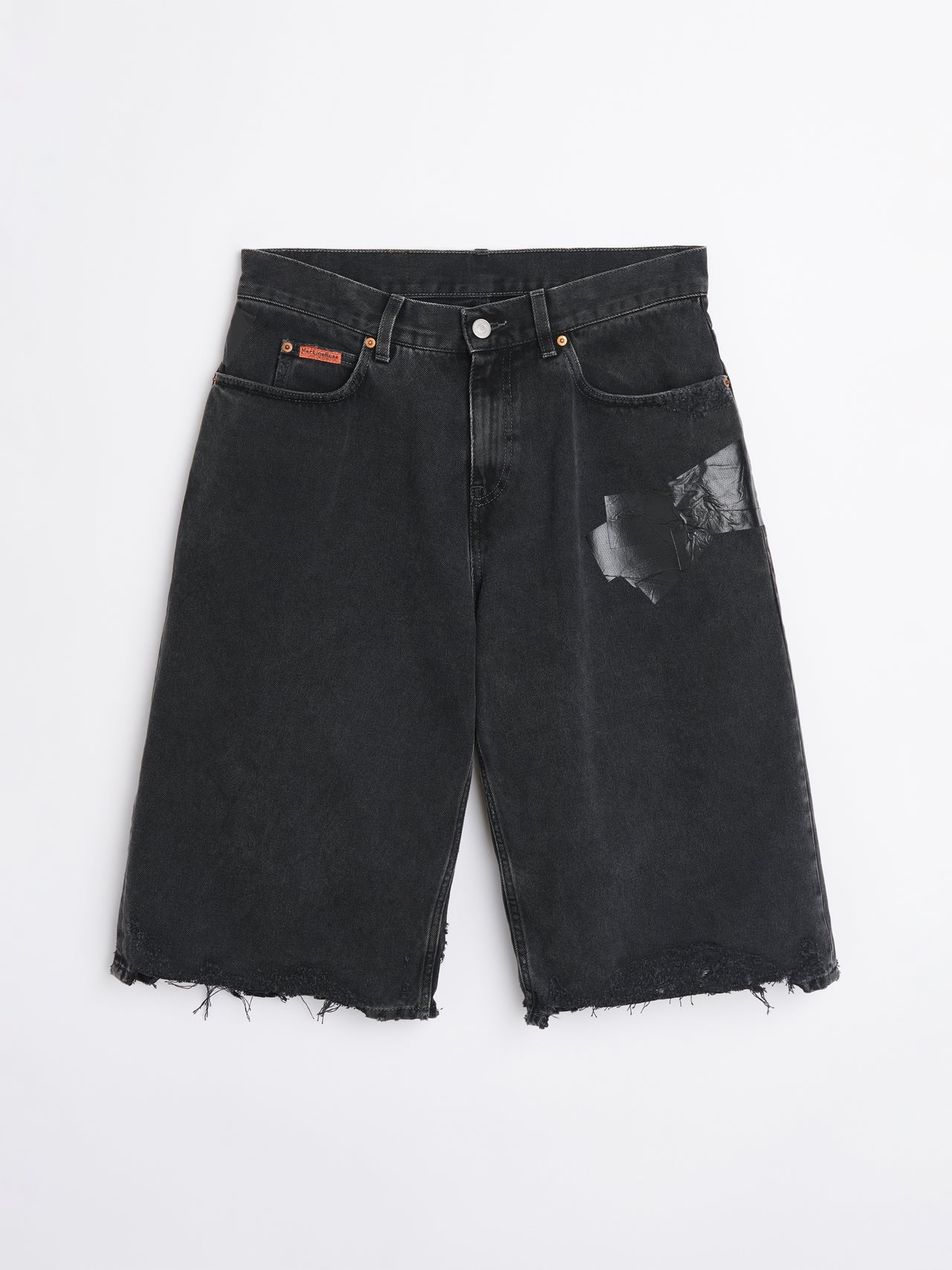 Martine Rose Jean Short Black Wash / Gaffer Tape