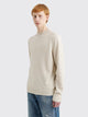 Margaret Howell Saddle Crew Neck Cashmere Cotton Twist Sandstone
