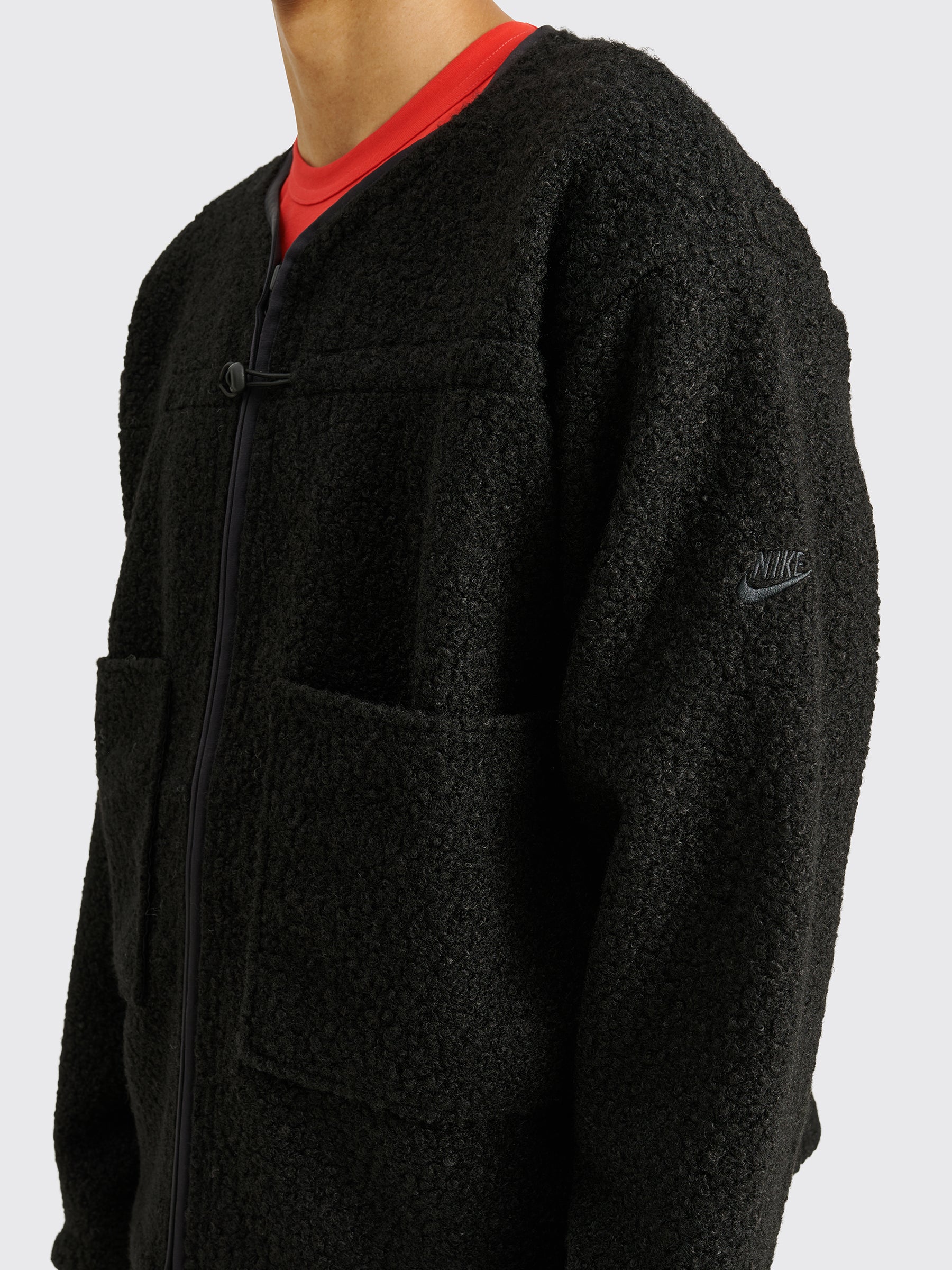 Nike Tech Pack Sherpa Jacket Black
