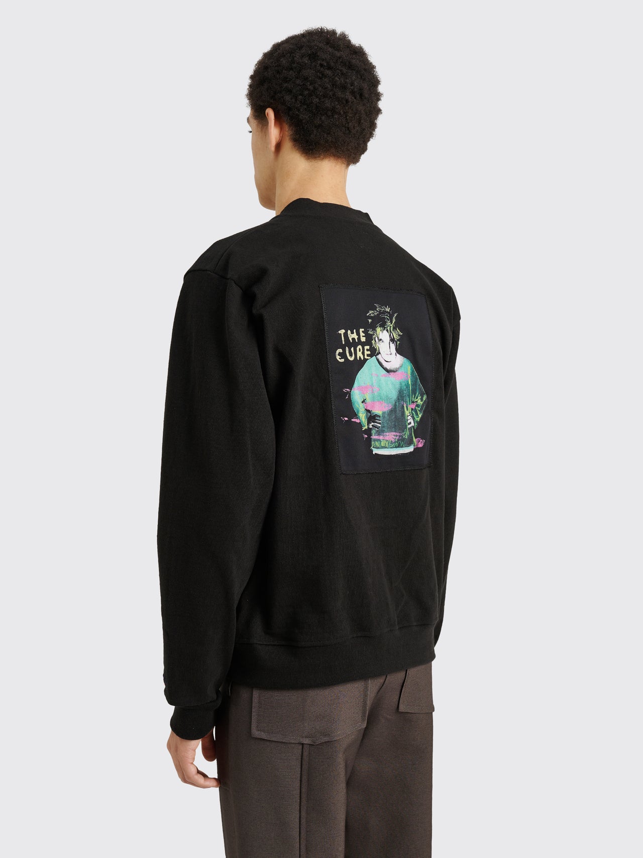 Noah x The Cure Rugby Cardigan Black