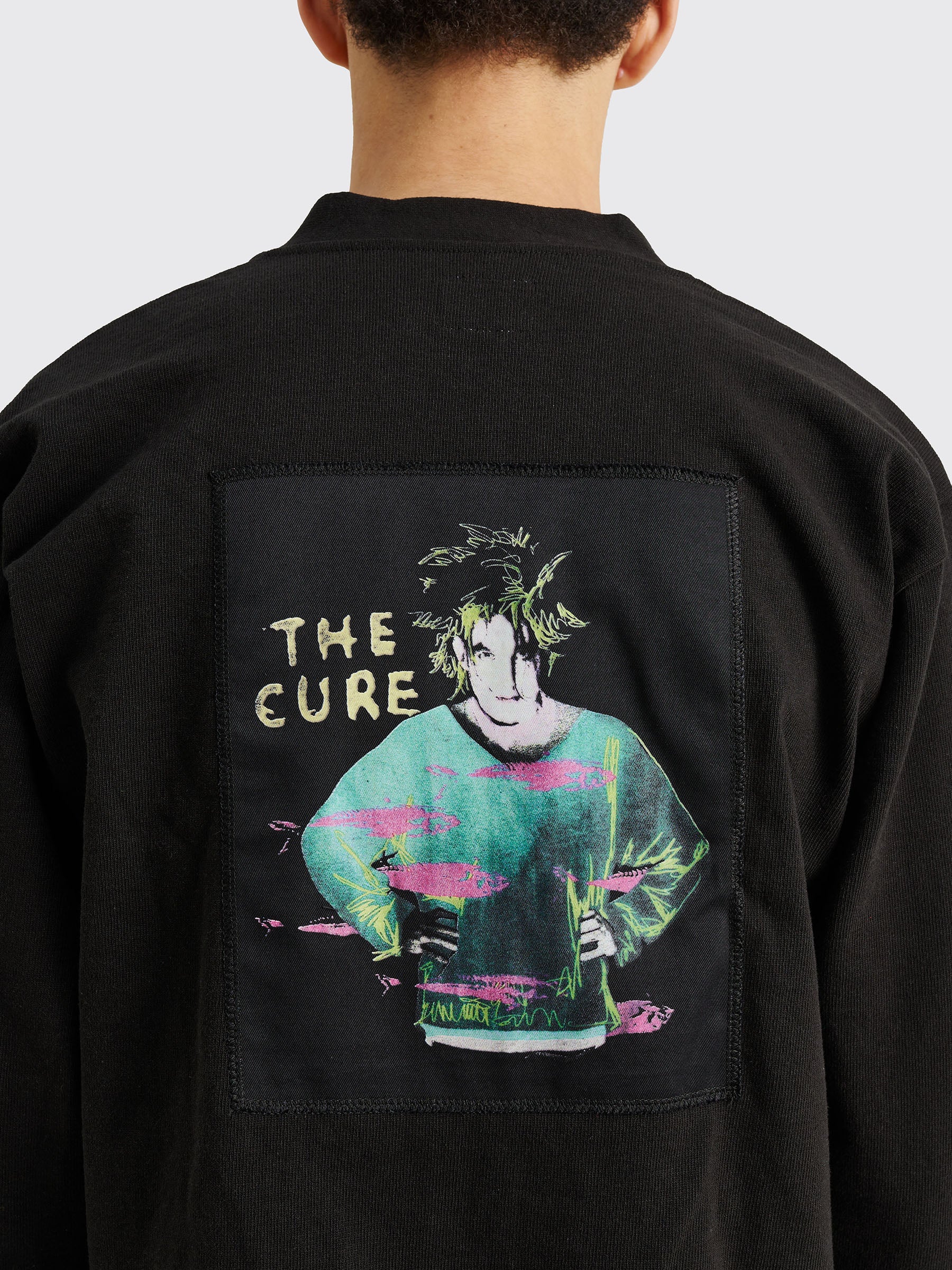 Noah x The Cure Rugby Cardigan Black
