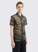 Olly Shinder Camouflage Shirt Forest Green