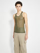 Olly Shinder Sheer Racerback Vest Green